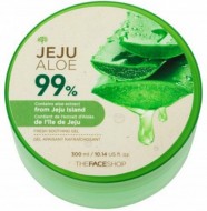 THE FACE SHOP Jeju Aloe Fresh Soothing Gel Гель для лица и тела увлажняющий с алоэ, 300 мл