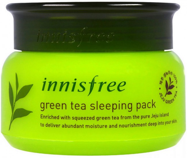 Innisfree Green Tea Sleeping Pack Ночная маска на основе зеленого чая, 80 мл Innisfree Green Tea Sleeping Pack Ночная маска на основе зеленого чая, 80 мл