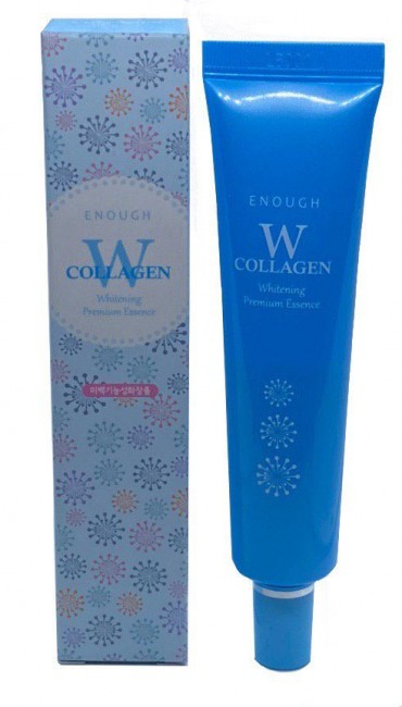 Enough осветляющая эссенция с морским коллагеном W Collagen Whightening Premium Essence, 30 мл
