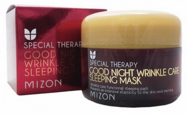 MIZON Good Night Wrinkle Care Sleeping Mask Ночная маска против морщин, 75 мл