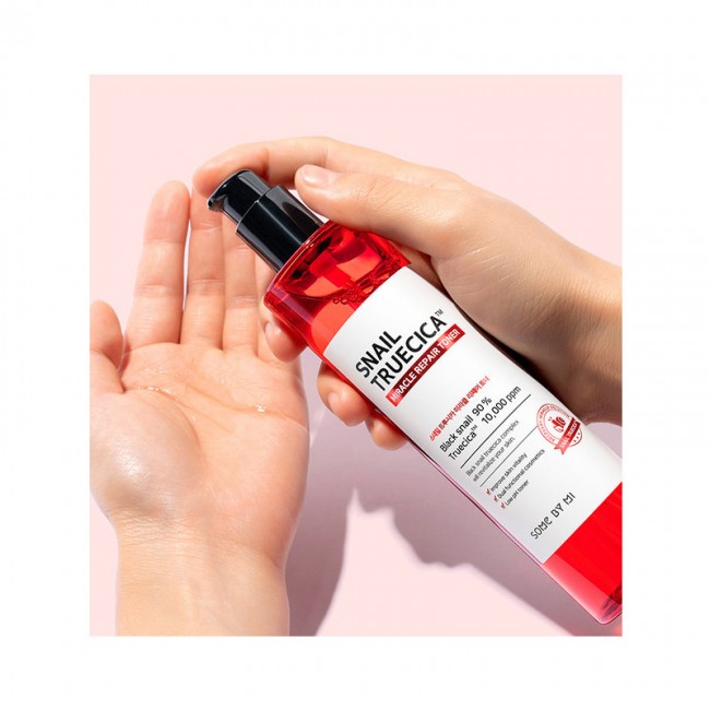 Some By Mi Мощный регенерирующий тонер Snail Truecica Miracle Repair Toner, 135 мл Some By Mi Мощный регенерирующий тонер Snail Truecica Miracle Repair Toner, 135 мл