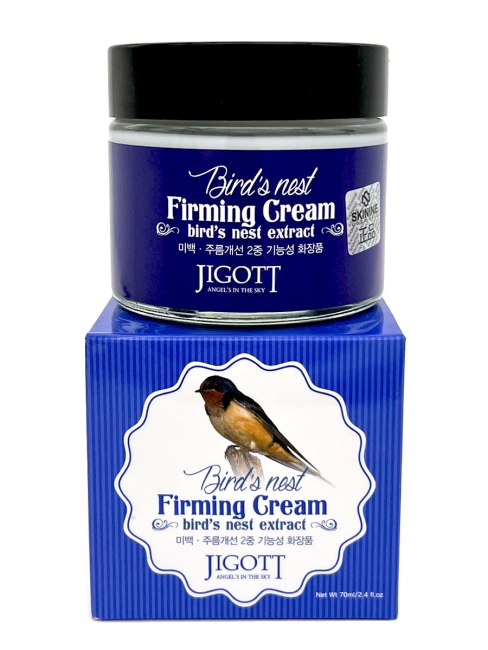 Jigott Крем для лица с экстрактом ласточкиного гнезда антивозрастной Bird’S Nest Wrinkle Cream, 70 мл