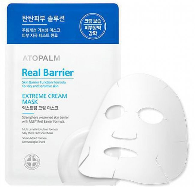 Atopalm Real Barrier Extreme Cream Mask Маска с защитным кремом для лица, 28 мл Atopalm Real Barrier Extreme Cream Mask Маска с защитным кремом для лица, 28 мл
