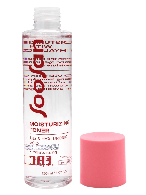 SOOSAN Увлажняющий тонер с экстрактом лилии и гиалуроновой кислотой Moisturizing Toner with Lily & Hyaluronic Acid, 150 мл SOOSAN Увлажняющий тонер с экстрактом лилии и гиалуроновой кислотой Moisturizing Toner with Lily & Hyaluronic Acid, 150 мл