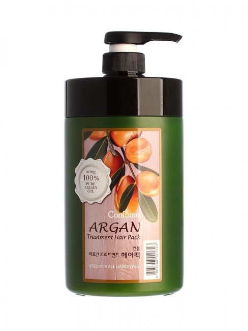 Welcos Маска для волос с маслом Арганы Confume Argan Treatment Hair Pack, 1000 мл