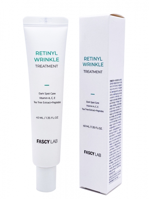 Fascy Lab Антивозрастной крем для лица и век с ретинолом Retinyl Wrinkle Treatment, 40 мл