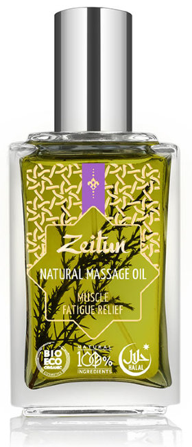 Zeitun Массажное масло №10 для снятия мышечной усталости, 100 мл