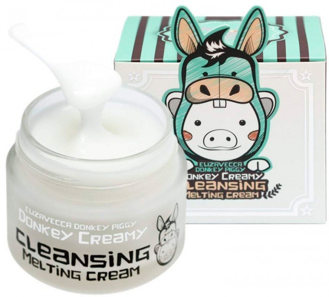 Elizavecca Donkey Piggy Donkey Creamy Cleansing Melting Cream Крем для снятия макияжа, 100 г