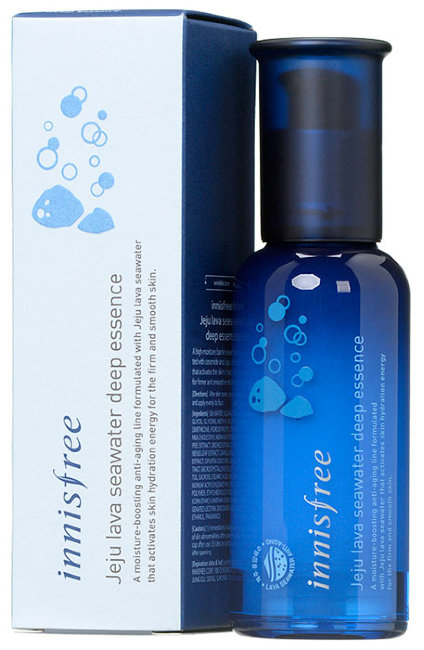 Innisfree Jeju lava Seawater Deep Essence Глубоко увлажняющая эссенция с вулканической морской водой, 50 мл Innisfree Jeju lava Seawater Deep Essence Глубоко увлажняющая эссенция с вулканической морской водой, 50 мл