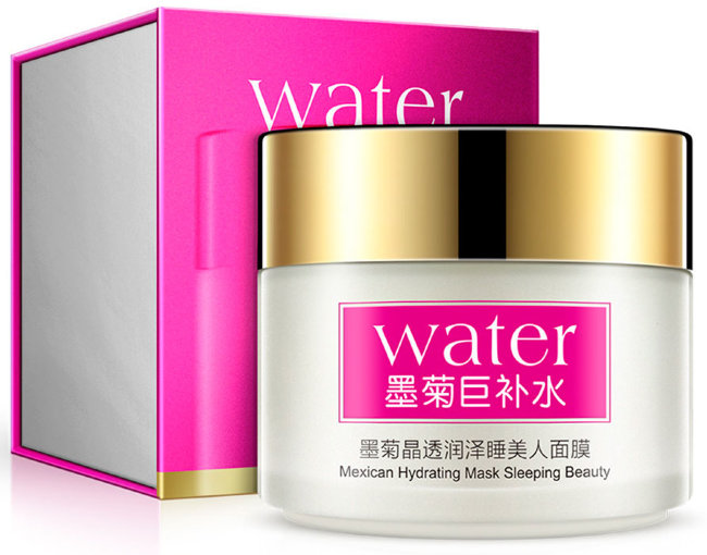 Bioaqua Mexican Hydrating Mask Sleeping Beauty Ночная маска для лица против морщин с экстрактом хризантемы, 100 г Bioaqua Mexican Hydrating Mask Sleeping Beauty Ночная маска для лица против морщин с экстрактом хризантемы, 100 г