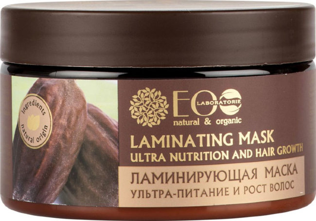 Ecolab Страны Ламинирующая маска для волос Ультра-питание и рост Аргентинское жожоба, 250 г Ecolab Страны Ламинирующая маска для волос Ультра-питание и рост Аргентинское жожоба, 250 г