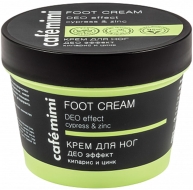 Кафе красоты Le Cafe Mimi Крем для ног Део эффект, 110 мл