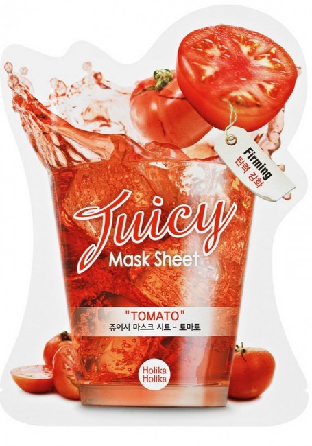 Holika Holika Juicy Mask Sheet Tomato Тканевая маска с экстрактом томата, 20 мл
