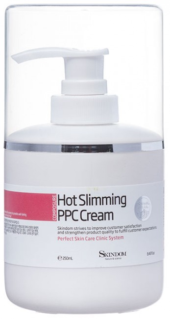 Skindom Hot Slimming PPC Cream Крем для горячего обертывания (зона живота), 250 мл