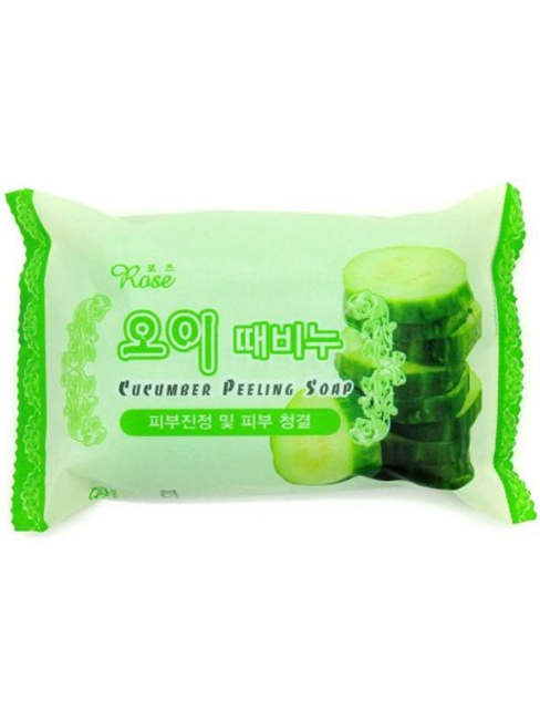 Rose Мыло-пилинг с огурцом Cucumber Peeling Soap, 150 г Rose Мыло-пилинг с огурцом Cucumber Peeling Soap, 150 г