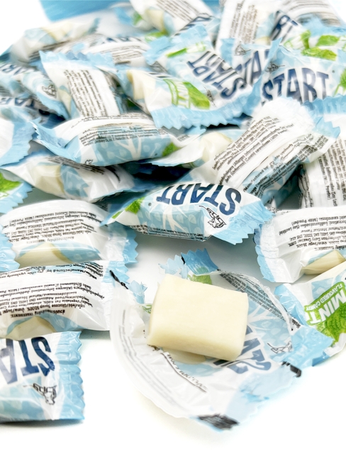 Boonprasert Конфета жевательная со вкусом мяты Start Mint Flavoured Candy(50 шт), 140 г