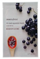 Innisfree It's Real Squeeze Mask Acai Berry Тканевая маска для лица с соком ягод асаи, 20 мл