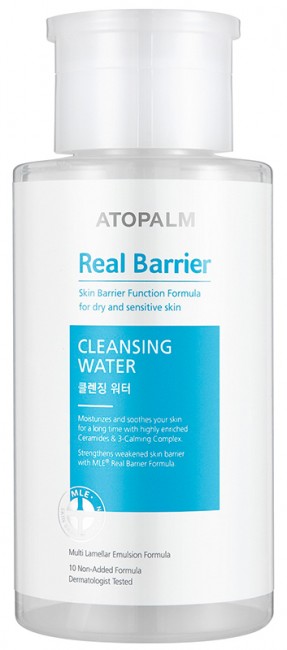 Atopalm Real Barrier Cleansing Water Очищающая вода, 250 мл