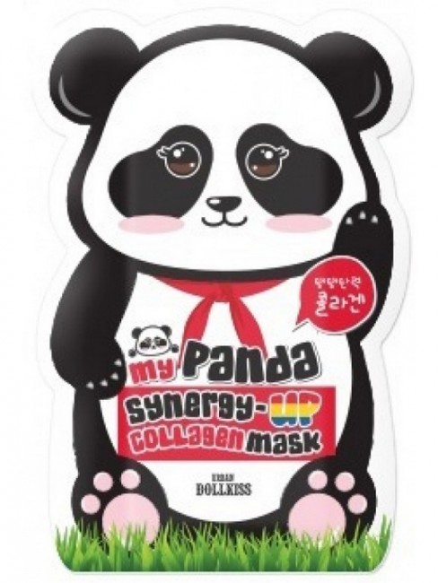 Baviphat My panda synergy up collagen mask pack Маска для лица коллагеновая, 30 г