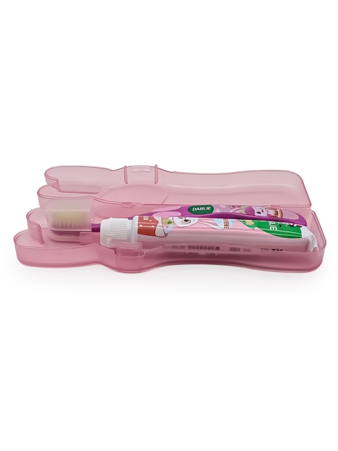 Darlie Набор детская зубная паста Клубника и зубная щетка Baby Rabbit Children's Set, 40 г Darlie Набор детская зубная паста Клубника и зубная щетка Baby Rabbit Children's Set, 40 г