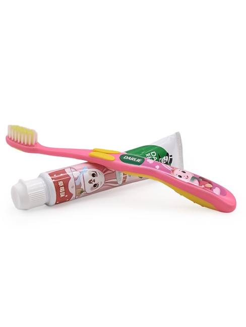 Darlie Набор детская зубная паста Клубника и зубная щетка Baby Rabbit Children's Set, 40 г Darlie Набор детская зубная паста Клубника и зубная щетка Baby Rabbit Children's Set, 40 г