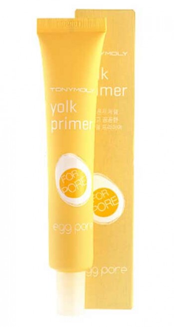 TONYMOLY Egg Pore Yolk Primer Яичный праймер для затирки пор, 25 мл TONYMOLY Egg Pore Yolk Primer Яичный праймер для затирки пор, 25 мл