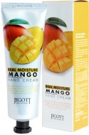 Jigott Комплект увлажняющих кремов для рук с экстрактом манго Real Moisture Mango Hand Cream, 2*100 мл