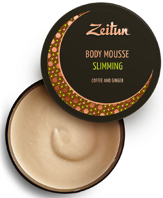 Zeitun Моделирующий мусс для тела "Кофе и имбирь", 200 мл