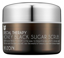 MIZON Honey Black Sugar Scrub Скраб с черным сахаром, 90 г