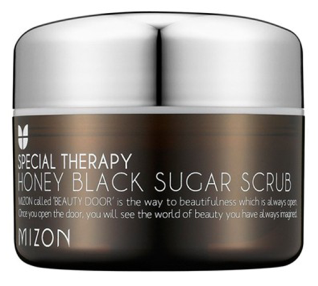 MIZON Honey Black Sugar Scrub Скраб с черным сахаром, 90 г