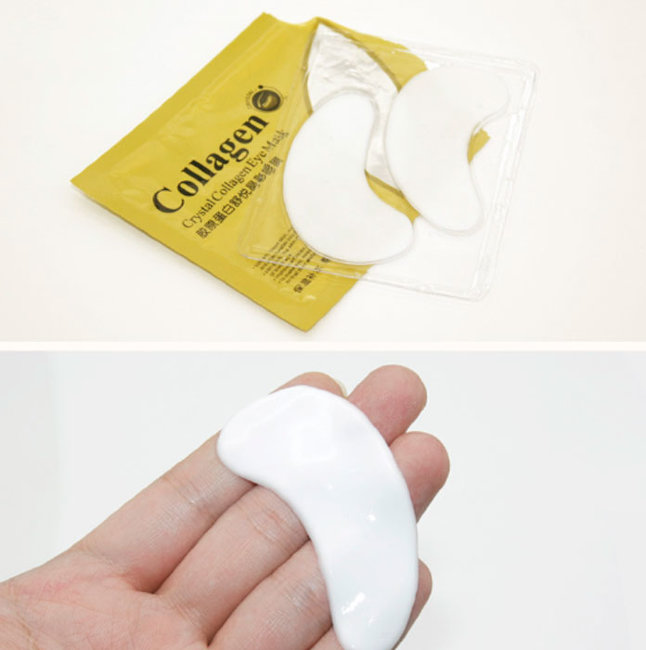 Bioaqua Crystal Collagen Eye Mask Гидрогелевые маски-патчи для глаз с коллагеном, 2 шт Bioaqua Crystal Collagen Eye Mask Гидрогелевые маски-патчи для глаз с коллагеном, 2 шт