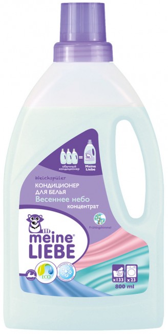 Meine Liebe Кондиционер-концентрат для белья Весеннее небо, 800 мл Meine Liebe Кондиционер-концентрат для белья Весеннее небо, 800 мл
