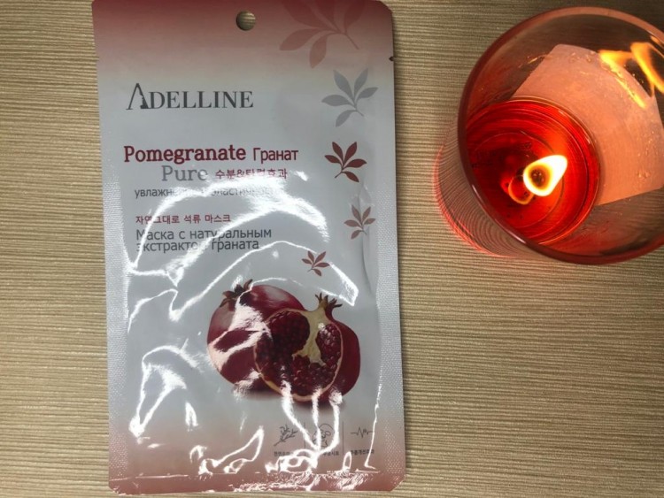 Adelline Facial Mask Pomegranate