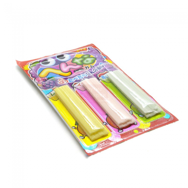 Coris Жевательная резинка, 3 вкуса Лимон, Ягода, Зеленое яблоко, 3*15 г Coris Жевательная резинка, 3 вкуса Лимон, Ягода, Зеленое яблоко, 3*15 г