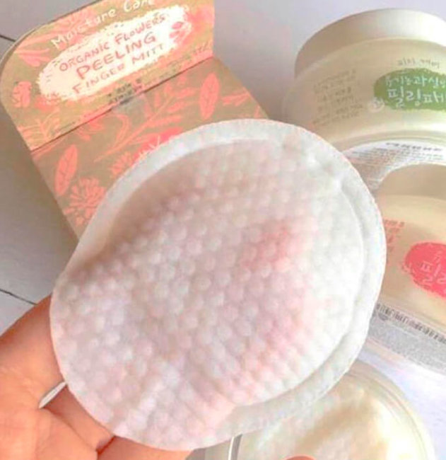 Whamisa Organic Fruits Peeling Finger Mitt Sebum Care Спонжи для пилинга на основе фруктовых ферментов (для жирной кожи), 30 шт Whamisa Organic Fruits Peeling Finger Mitt Sebum Care Спонжи для пилинга на основе фруктовых ферментов (для жирной кожи), 30 шт