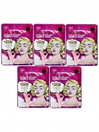 Meloso Комплект кислородных масок с вулканическим пеплом Sparkling Bubbletox Volcanic Bubble Mask, 5 шт * 25 г