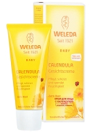 Weleda Детский крем для лица с календулой, 50 мл