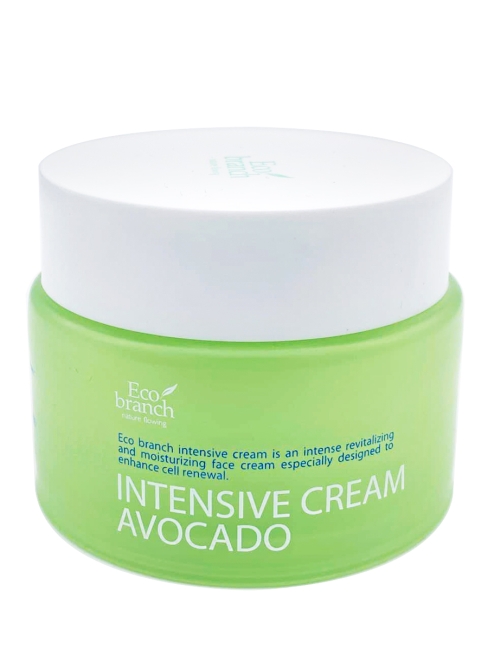 Eco Branch Крем для лица интенсивный с экстрактом Авокадо Intensive Cream Avocado, 100 мл