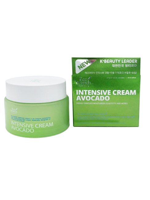 Eco Branch Крем для лица интенсивный с экстрактом Авокадо Intensive Cream Avocado, 100 мл