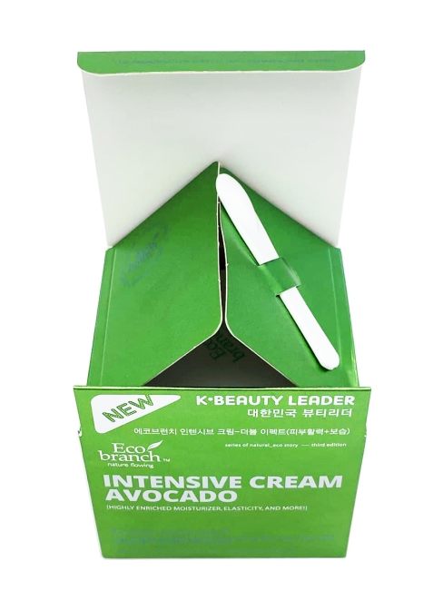 Eco Branch Крем для лица интенсивный с экстрактом Авокадо Intensive Cream Avocado, 100 мл