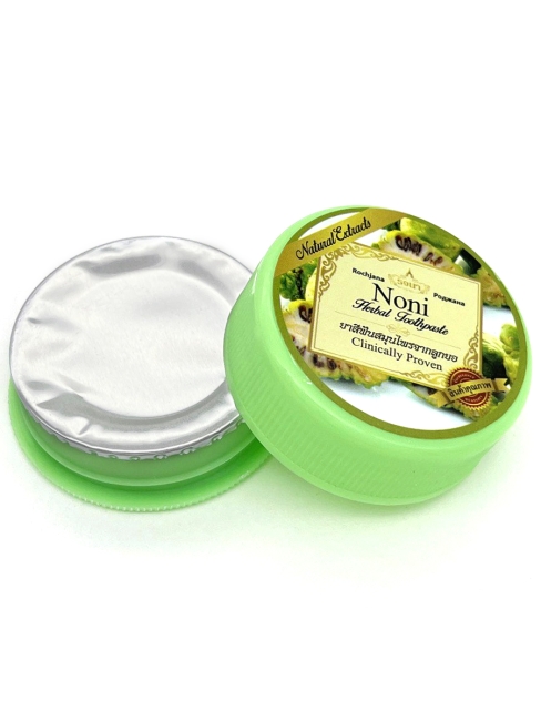 Rochjana Зубная паста отбеливающая растительная с экстрактом Нони Noni Herbal Toothpaste, 30 г Rochjana Зубная паста отбеливающая растительная с экстрактом Нони Noni Herbal Toothpaste, 30 г