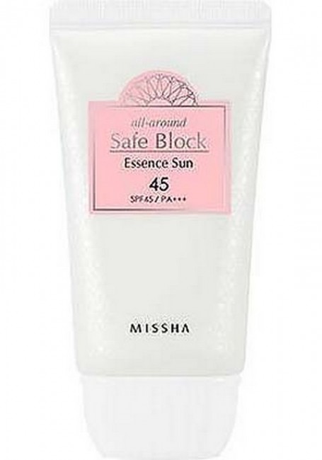 MISSHA All Around Safe Block Essence Sun SPF45/PA+++ Солнцезащитная эссенция, 50 мл