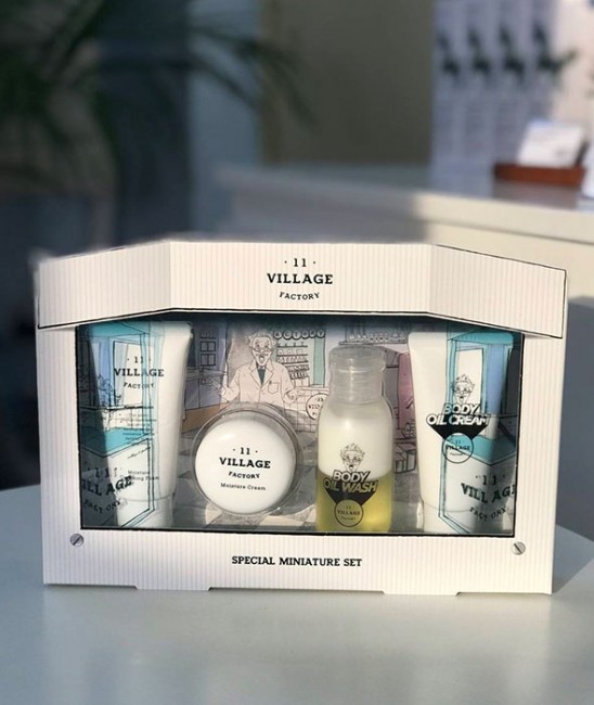 Village 11 Special Miniature Set Набор миниатюр для увлажнения и питания кожи, 30 мл + 15 гр + 50 мл + 30 мл Village 11 Special Miniature Set Набор миниатюр для увлажнения и питания кожи, 30 мл + 15 гр + 50 мл + 30 мл