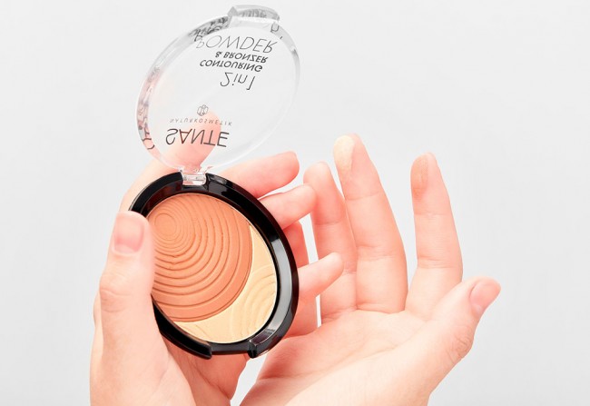 Sante Контуринг и Бронзер 2 в 1 №01 Светлый, 9 г