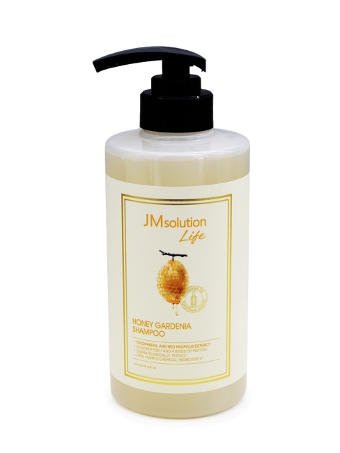 JMsolution Шампунь для волос с экстрактом меда Life Honey Gardenia Shampoo, 500 мл