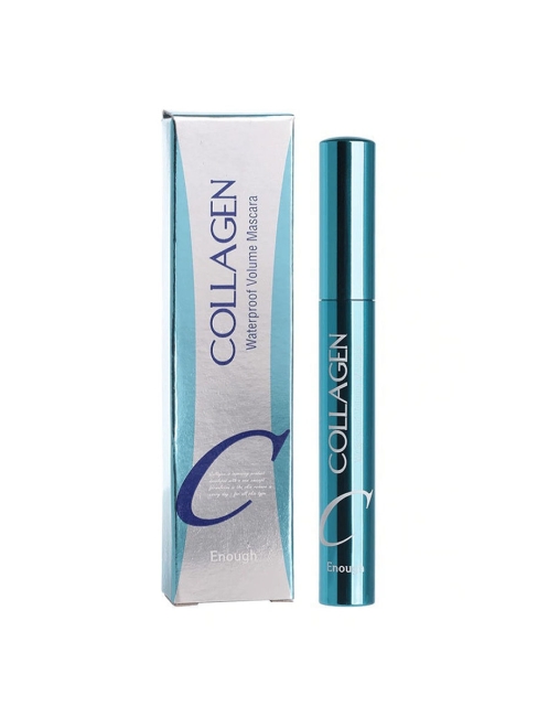 Enough Водостойкая тушь с коллагеном Collagen Waterproof volume Mascara, 9 мл