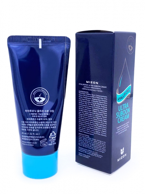MIZON Увлажняющий крем для лица с гиалуроновой кислотой Hyaluronic Ultra Suboon Cream, 45 мл MIZON Увлажняющий крем для лица с гиалуроновой кислотой Hyaluronic Ultra Suboon Cream, 45 мл