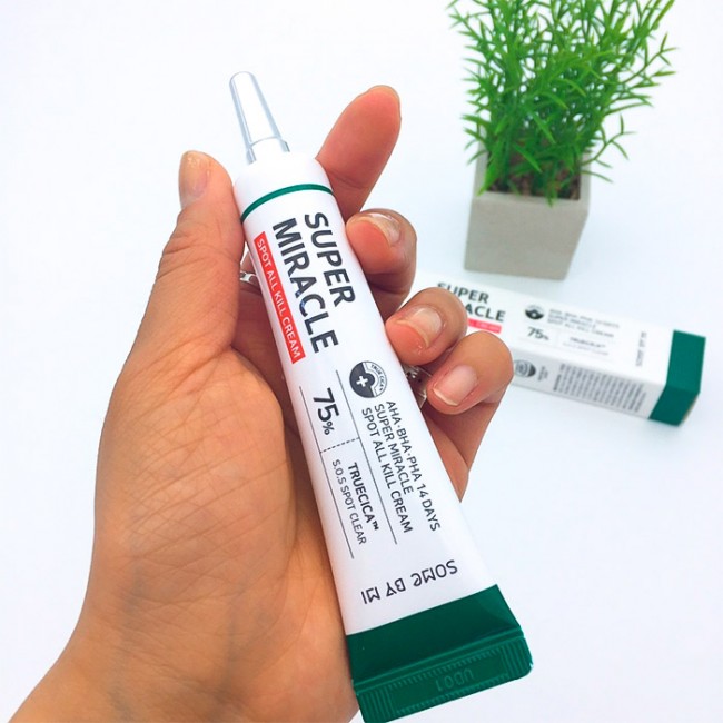 Some By Mi Точечный крем для проблемной кожи AHA-BHA-PHA 14DAYS Super miracle Spot All Kill Cream, 50 г