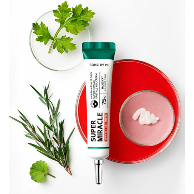 Some By Mi Точечный крем для проблемной кожи AHA-BHA-PHA 14DAYS Super miracle Spot All Kill Cream, 50 г