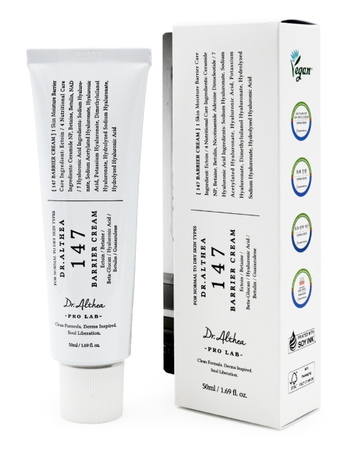 Dr.Althea Успокаивающий барьерный крем для лица с церамидами 147 Barrier Cream, 50 мл Dr.Althea Успокаивающий барьерный крем для лица с церамидами 147 Barrier Cream, 50 мл